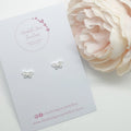Butterfly CZ Studs