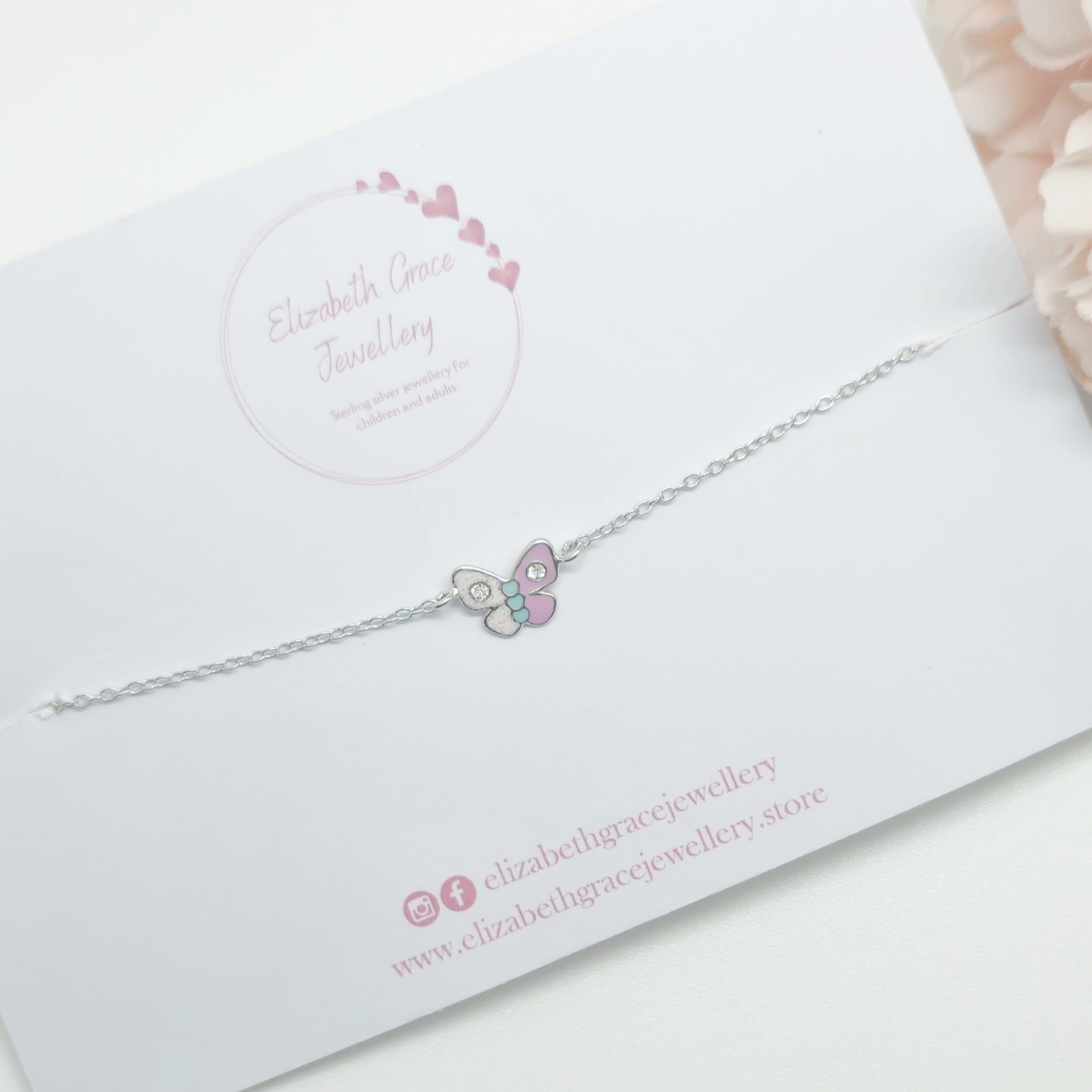Colourful Butterfly Bracelet