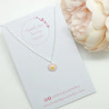 Pink Daisy Necklace