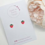 Strawberry Studs