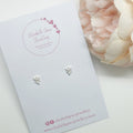 Tulip CZ Studs
