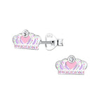 Princess Crown Studs