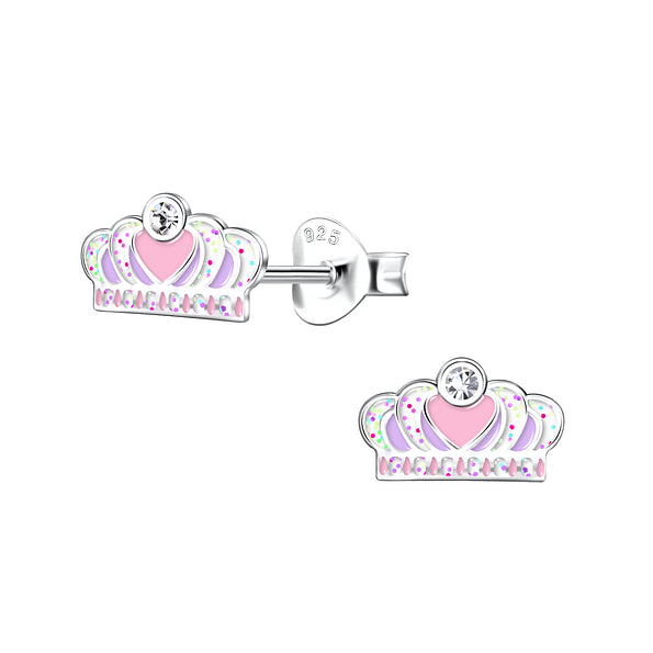 Princess Crown Studs