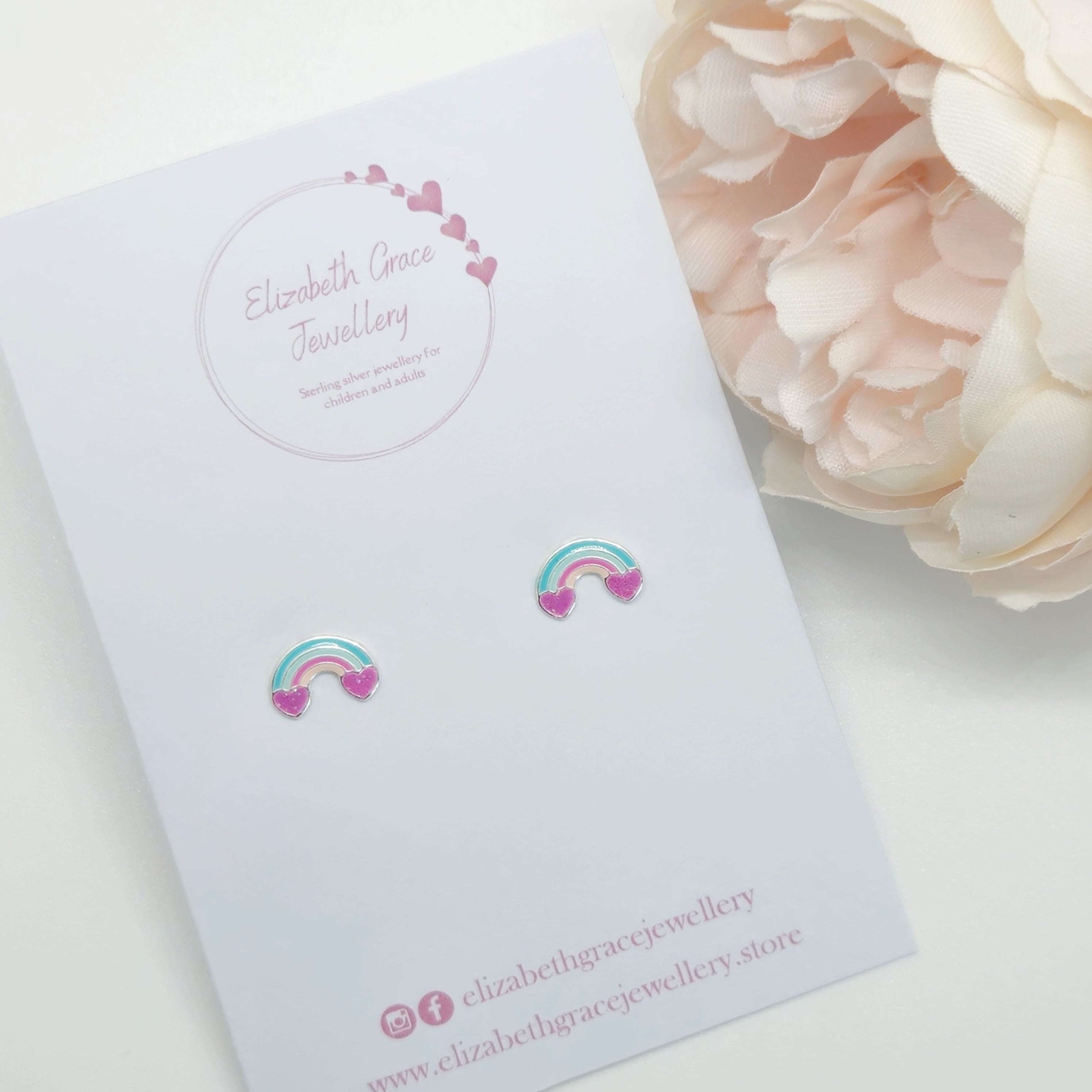 Rainbow Studs