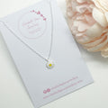 White Daisy Necklace