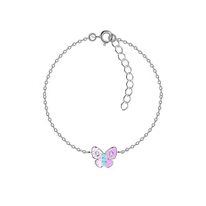 Colourful Butterfly Bracelet