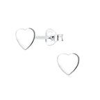 Small Heart Studs