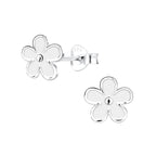 White Flower Studs